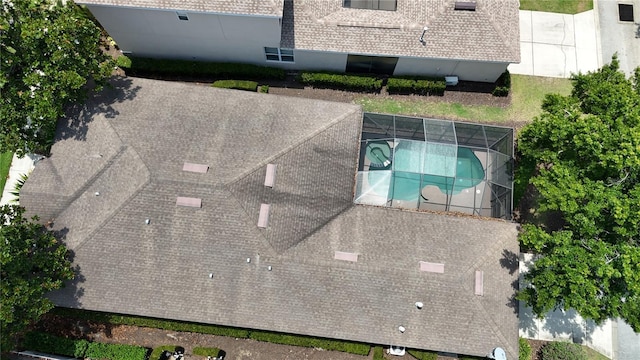 7415 Devereaux St, Reunion, FL 34747 - aerial view of property and surrounding area with a pool