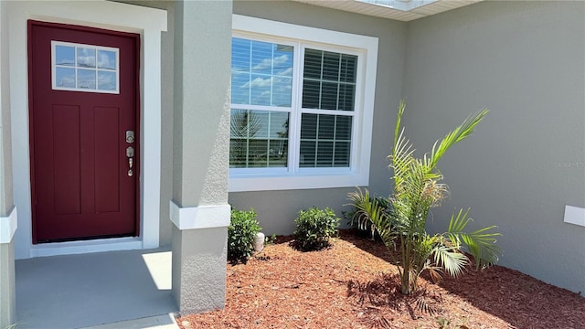 306 Marion Oaks Crse, Ocala, FL 34473 - property entrance featuring stucco siding
