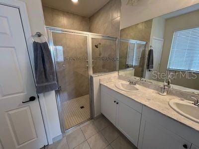 5060 Arancia Ln, Ave Maria, FL 34142 - full bath with a sink and a shower stall