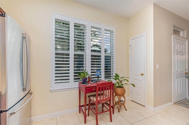3321 San Jacinto Cir Unit 116, Sanford, FL 32771 - dining area with light tile patterned flooring and baseboards