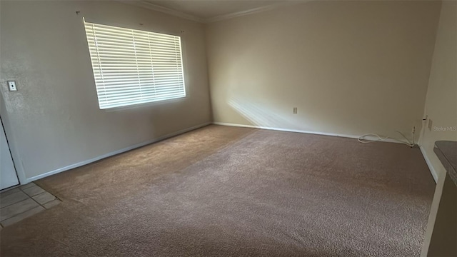 128 Water Front Way Unit 300, Altamonte Springs, FL 32701 - carpeted spare room featuring crown molding and baseboards
