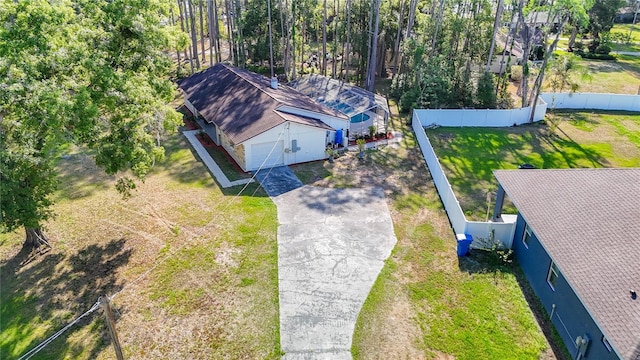 21940 Dupree Dr, Land O Lakes, FL 34639 - bird's eye view