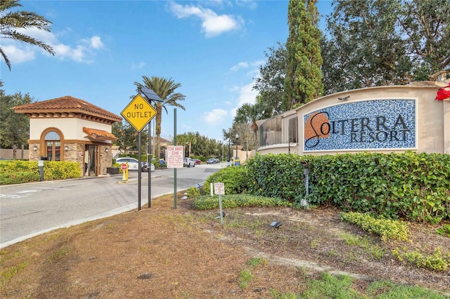 4201 Oakview Dr, Davenport, FL 33837 - view of street featuring traffic signs