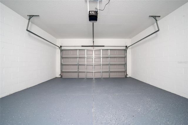 6257 SW 153 Rd Ln, Ocala, FL 34473 - garage with a garage door opener and concrete block wall