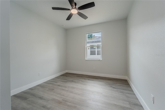 59 W 10th St, Apopka, FL 32703 - empty room featuring wood finished floors and ceiling fan