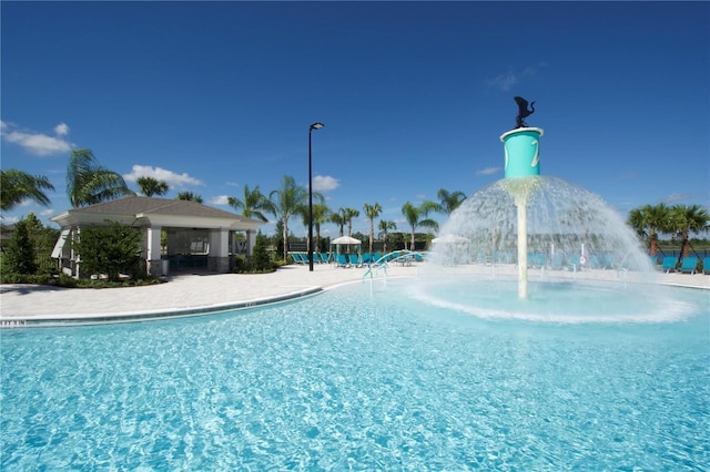 view of pool