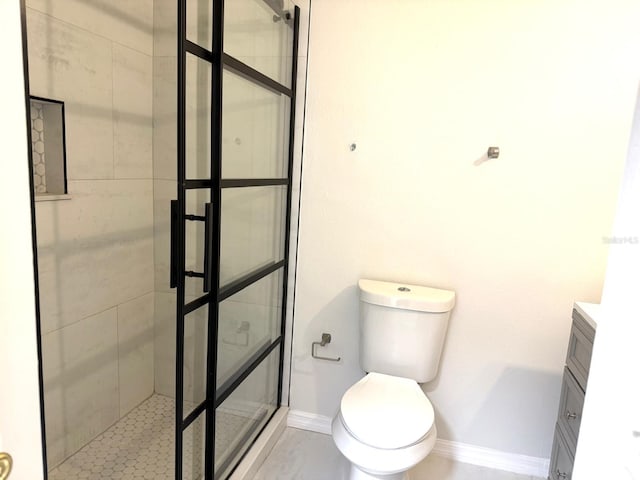 604 Kenwick Cir Unit 105, Casselberry, FL 32707 - bathroom with vanity and tiled shower
