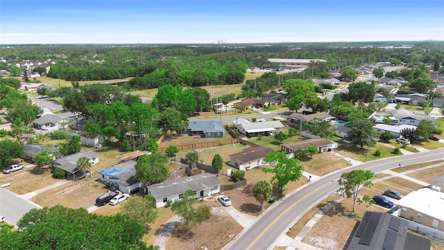 drone / aerial view featuring a residential view