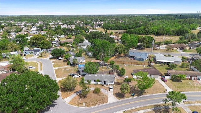 birds eye view of property featuring a residential view