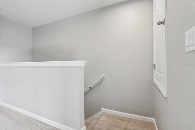 6013 Blue Lily Way, Winter Garden, FL 34787 - staircase featuring carpet and baseboards