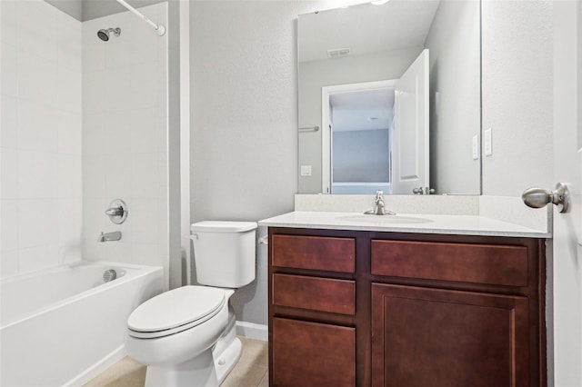 6013 Blue Lily Way, Winter Garden, FL 34787 - full bath with vanity, shower / bath combination, and a textured wall