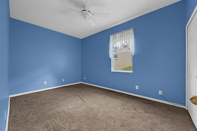 1868 Rachels Ridge Loop Unit L, Ocoee, FL 34761 - unfurnished room with carpet floors and a ceiling fan