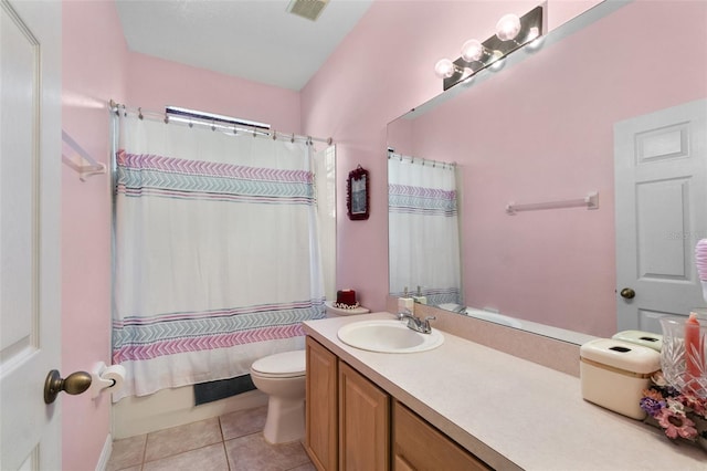 1868 Rachels Ridge Loop Unit L, Ocoee, FL 34761 - full bathroom featuring vanity, tile patterned floors, and shower / bath combo