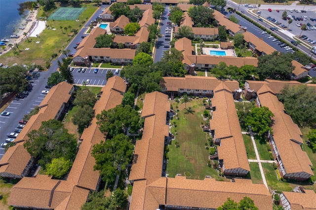 drone / aerial view