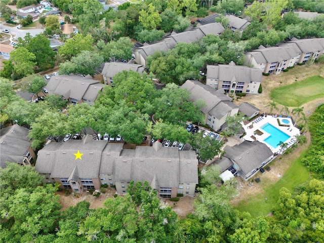 956 Salt Pond Pl Unit 207, Altamonte Springs, FL 32714 - aerial view of residential area with a pool