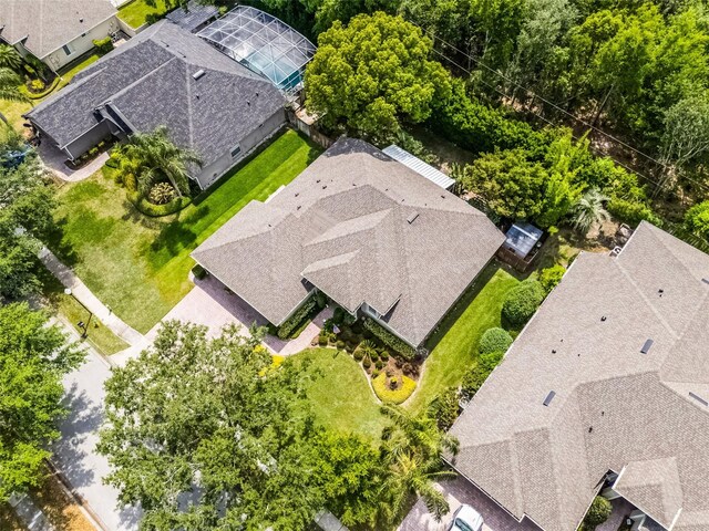 drone / aerial view