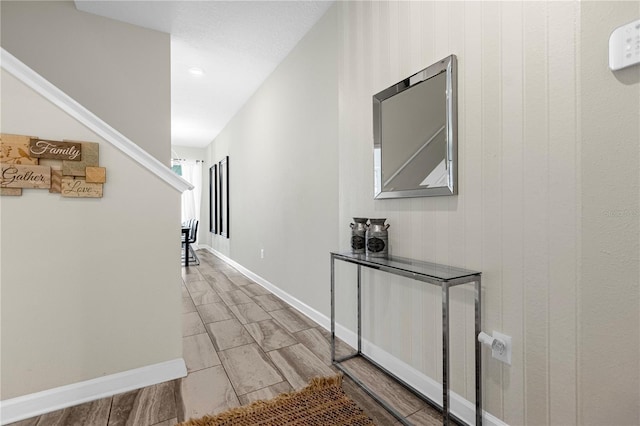 9025 Dogleg Dr, Davenport, FL 33896 - hall featuring baseboards and light wood-type flooring