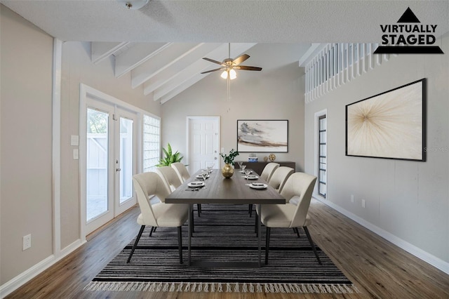121 Primrose Dr, Longwood, FL 32779 - dining room featuring wood finished floors, baseboards, and a ceiling fan