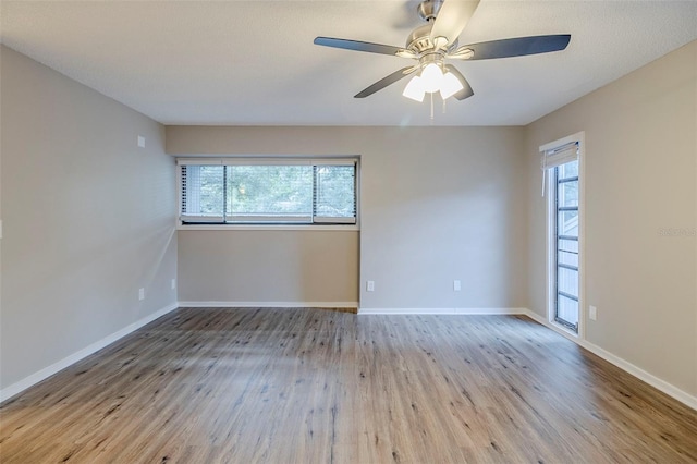 121 Primrose Dr, Longwood, FL 32779 - unfurnished room featuring ceiling fan, wood finished floors, and baseboards
