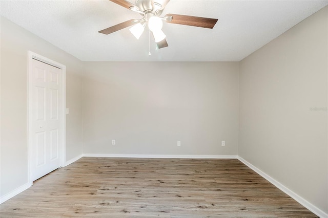 121 Primrose Dr, Longwood, FL 32779 - empty room featuring wood finished floors, ceiling fan, and baseboards