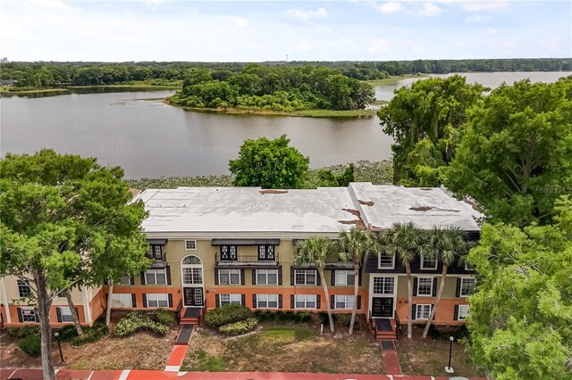 4038 Versailles Dr Unit 4038C, Orlando, FL 32808 - bird's eye view with a water view