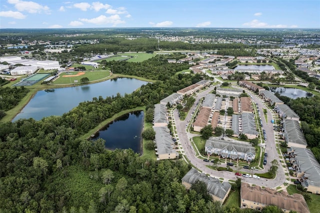16064 Old Ash Loop, Orlando, FL 32828 - birds eye view of property featuring a water view