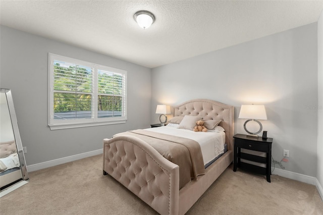 8017 Chilton Dr, Orlando, FL 32836 - bedroom with light carpet, baseboards, and a textured ceiling