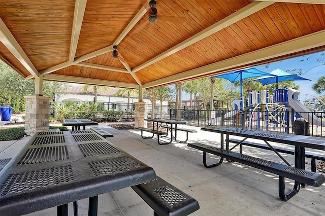 8017 Chilton Dr, Orlando, FL 32836 - view of community featuring a gazebo