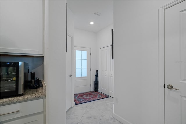 15242 Sunny Day Dr, Bradenton, FL 34211 - doorway with visible vents and recessed lighting