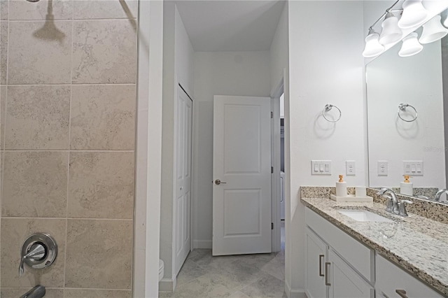 15242 Sunny Day Dr, Bradenton, FL 34211 - bathroom with toilet, a closet, and vanity