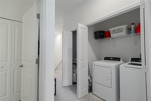 15242 Sunny Day Dr, Bradenton, FL 34211 - washroom featuring washer and dryer and laundry area