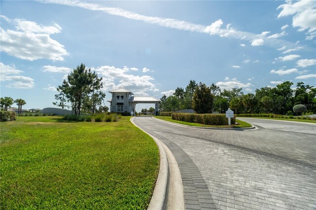 15242 Sunny Day Dr, Bradenton, FL 34211 - exterior space with curbs