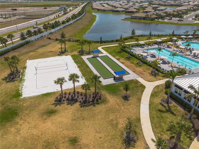15242 Sunny Day Dr, Bradenton, FL 34211 - aerial view featuring a water view