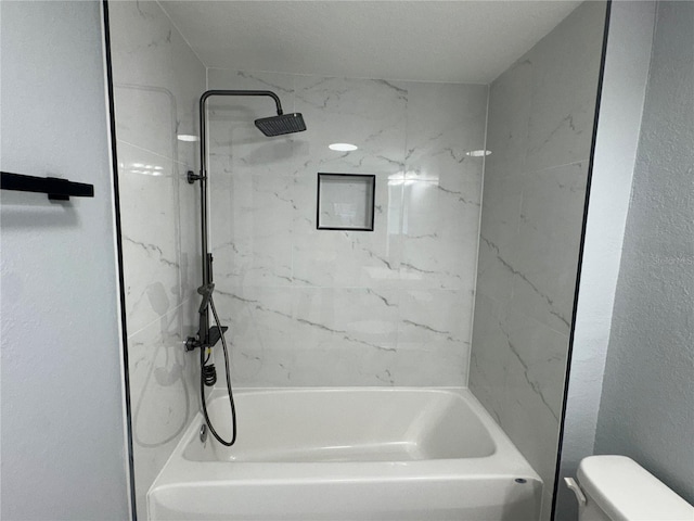 3735 Alabama Ave NE, Saint Petersburg, FL 33703 - full bathroom featuring toilet and shower / washtub combination