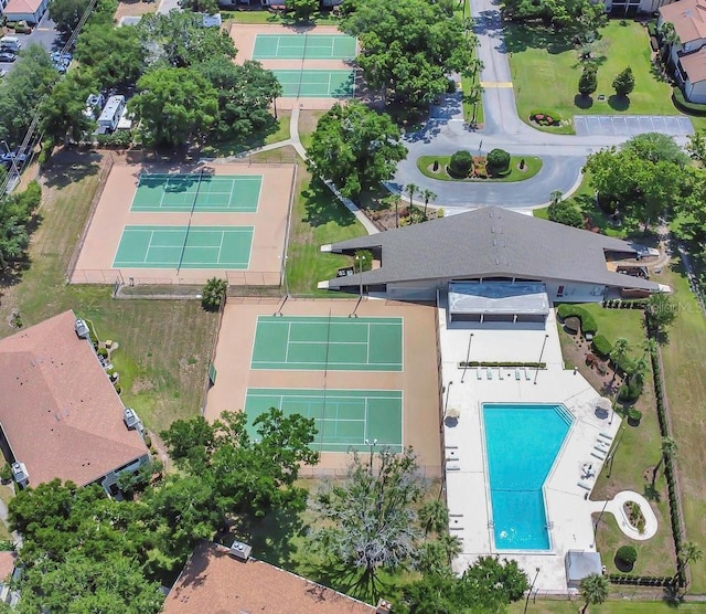 3106 S Semoran Blvd Unit P-2, Orlando, FL 32822 - aerial view of property's location featuring a pool