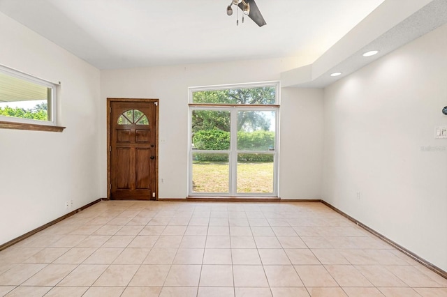 6021 Navajo Way, Orlando, FL 32807 - spare room with recessed lighting and baseboards