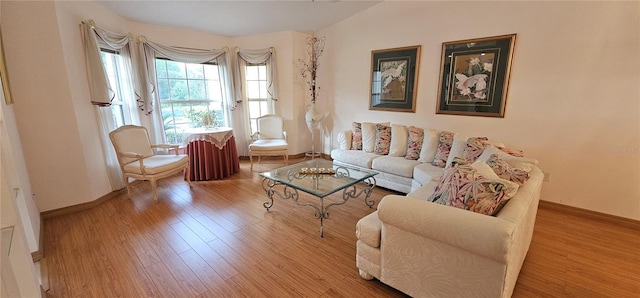 62 Barkley Ln, Palm Coast, FL 32137 - living room with wood finished floors and baseboards