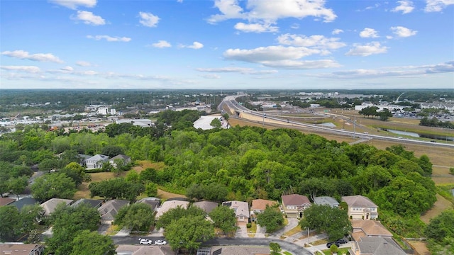 drone / aerial view featuring a residential view