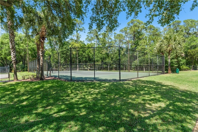 4306 Pebblestone Ct, Orlando, FL 32826 - view of tennis court