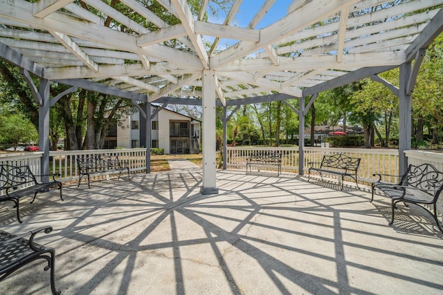 150 Waterfall Way Unit 102, Altamonte Springs, FL 32714 - view of patio / terrace featuring a pergola