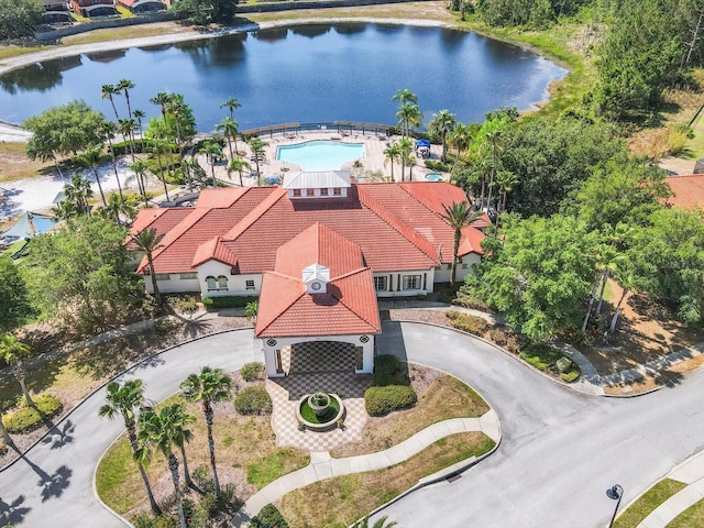 411 Cabello Dr, Davenport, FL 33837 - drone / aerial view featuring a water view