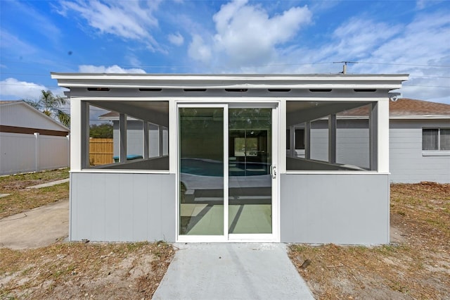 2763 E Waco Dr, Deltona, FL 32738 - back of house with a sunroom