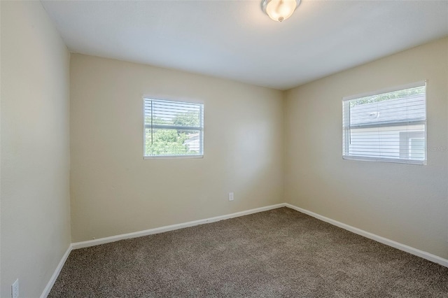 72 Campus View Dr, Orlando, FL 32810 - empty room with baseboards, carpet flooring, and a wealth of natural light