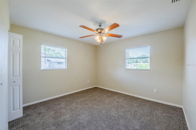 72 Campus View Dr, Orlando, FL 32810 - carpeted spare room featuring a ceiling fan and baseboards