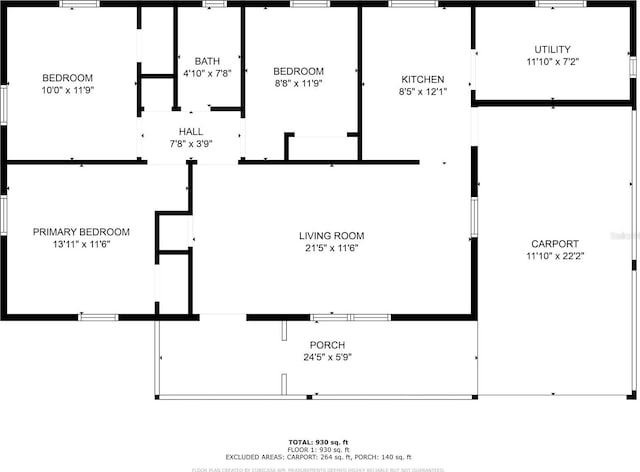 72 Campus View Dr, Orlando, FL 32810 - plan