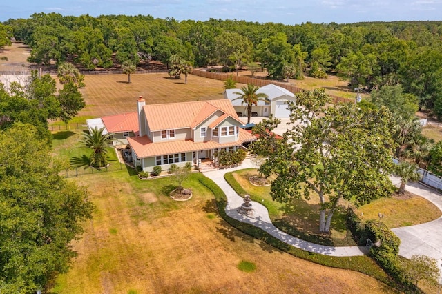 bird's eye view