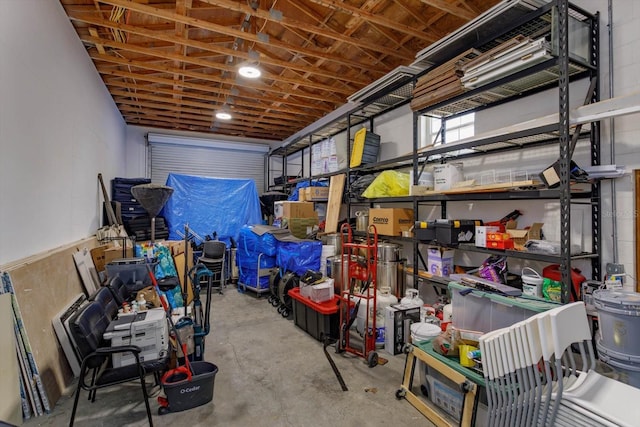 view of storage