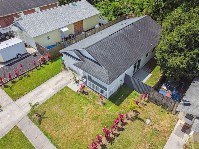 bird's eye view
