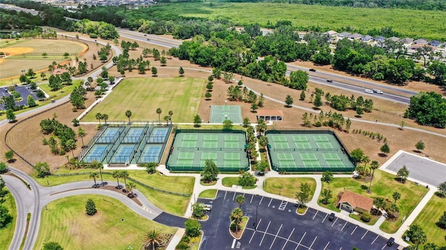 drone / aerial view