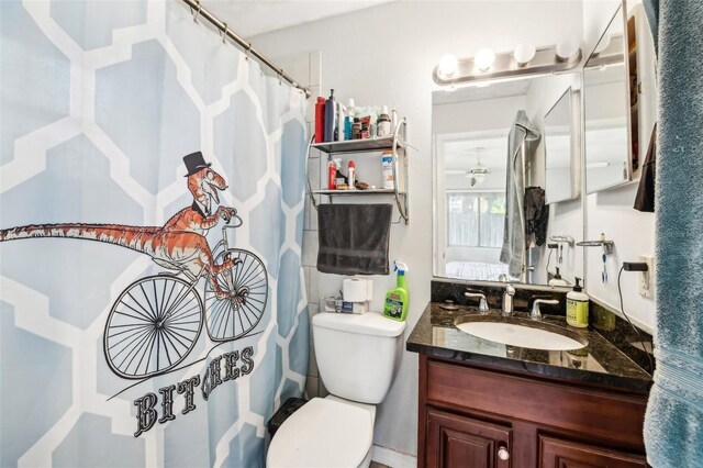1239 E Ridgewood St, Orlando, FL 32803 - full bathroom with vanity and toilet